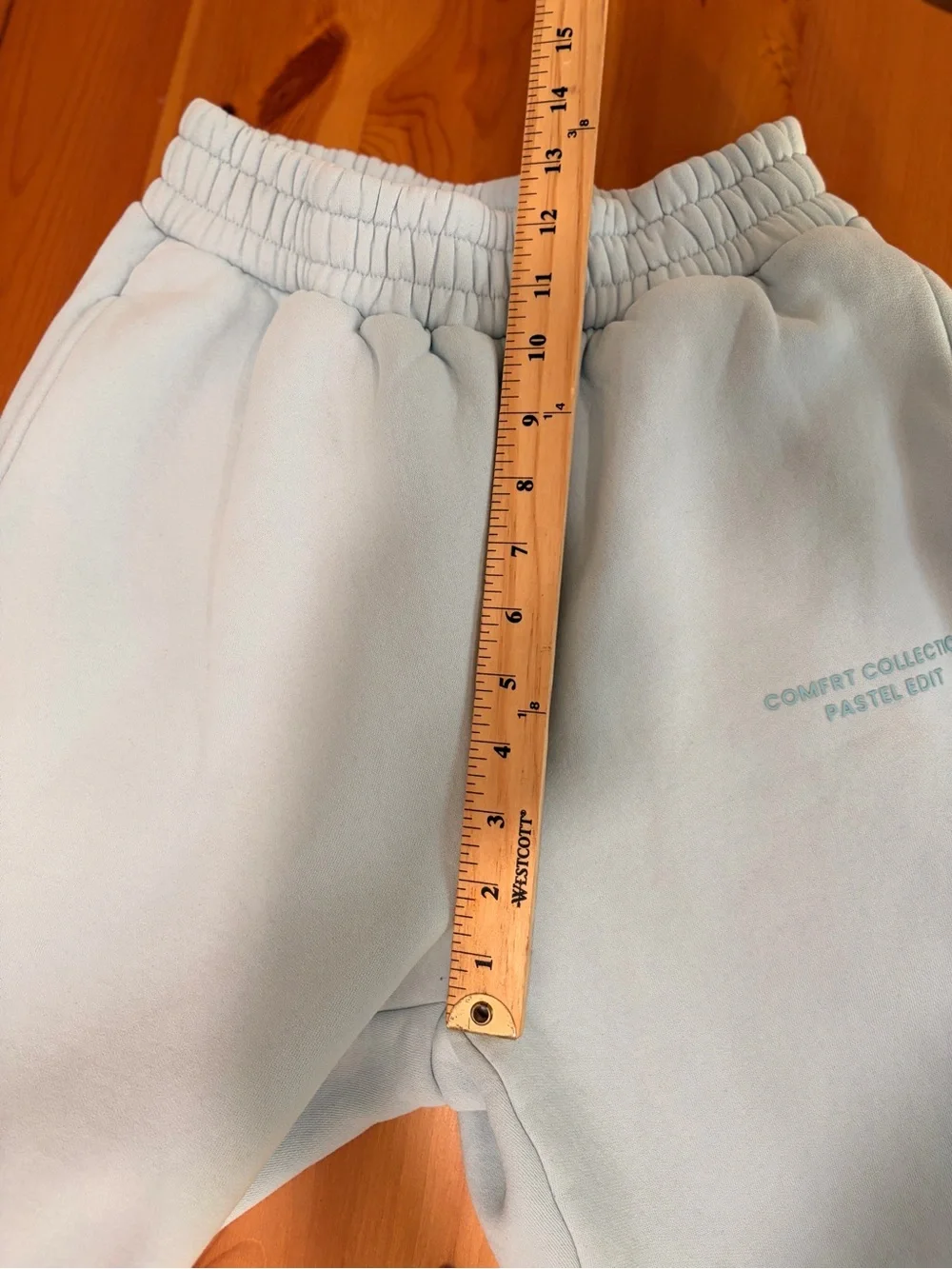 Comfrt Pastel Straight Leg Sweatpants Limited Edition Baby Blue - Picture 11 of 12